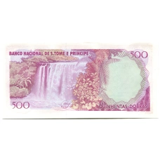 Банкнота 500 добр 1989 года Сан-Томе и Принсипи (вид 2)