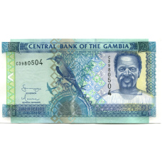 Банкнота 25 даласи 2005 года Гамбия