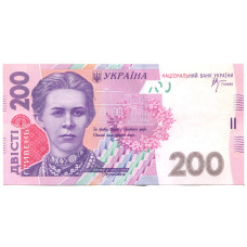 Банкнота 200 гривен 2007 года Украина