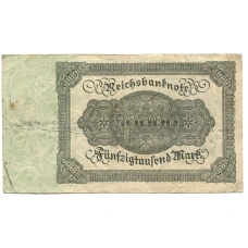Банкнота 50000 марок 1922 года Германия (вид 2)