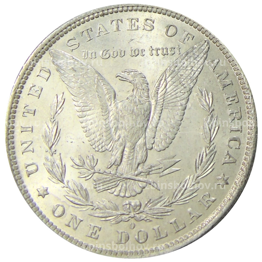 Монета 1 доллар 1883 года O США «Доллар Моргана» (вид 2)