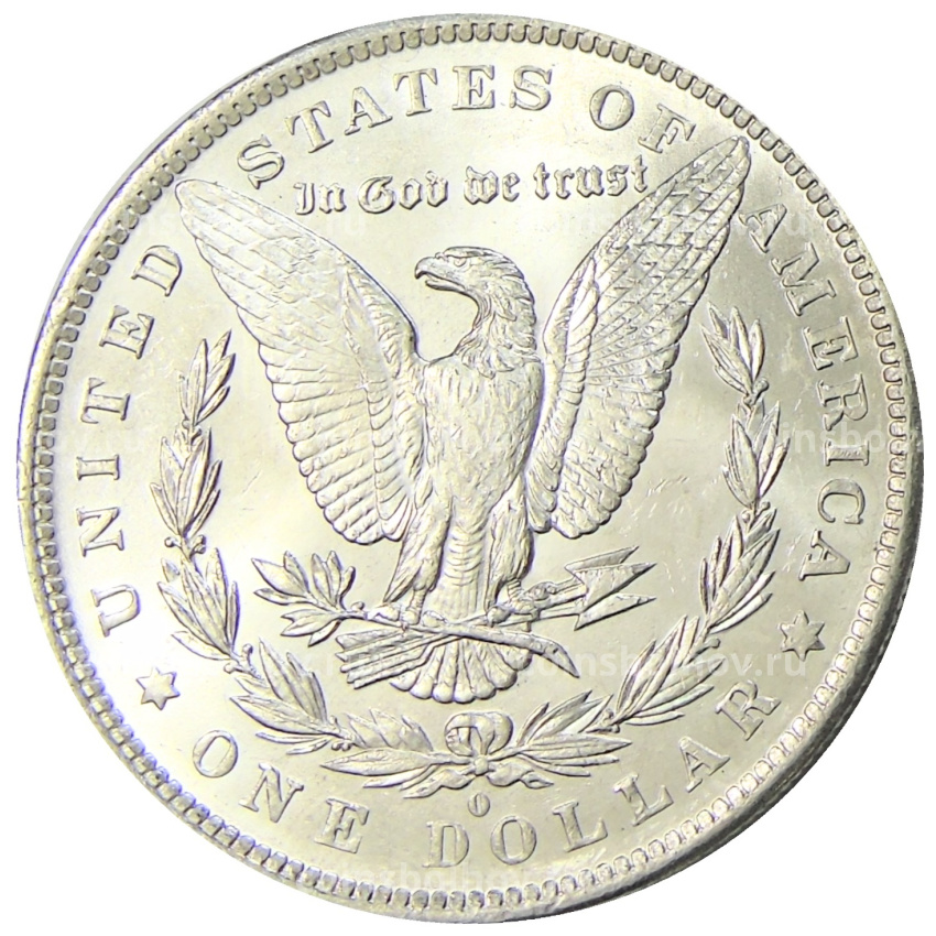 Монета 1 доллар 1883 года O США «Доллар Моргана» (вид 2)