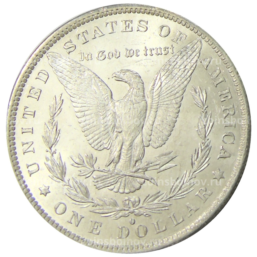Монета 1 доллар 1883 года O США «Доллар Моргана» (вид 2)