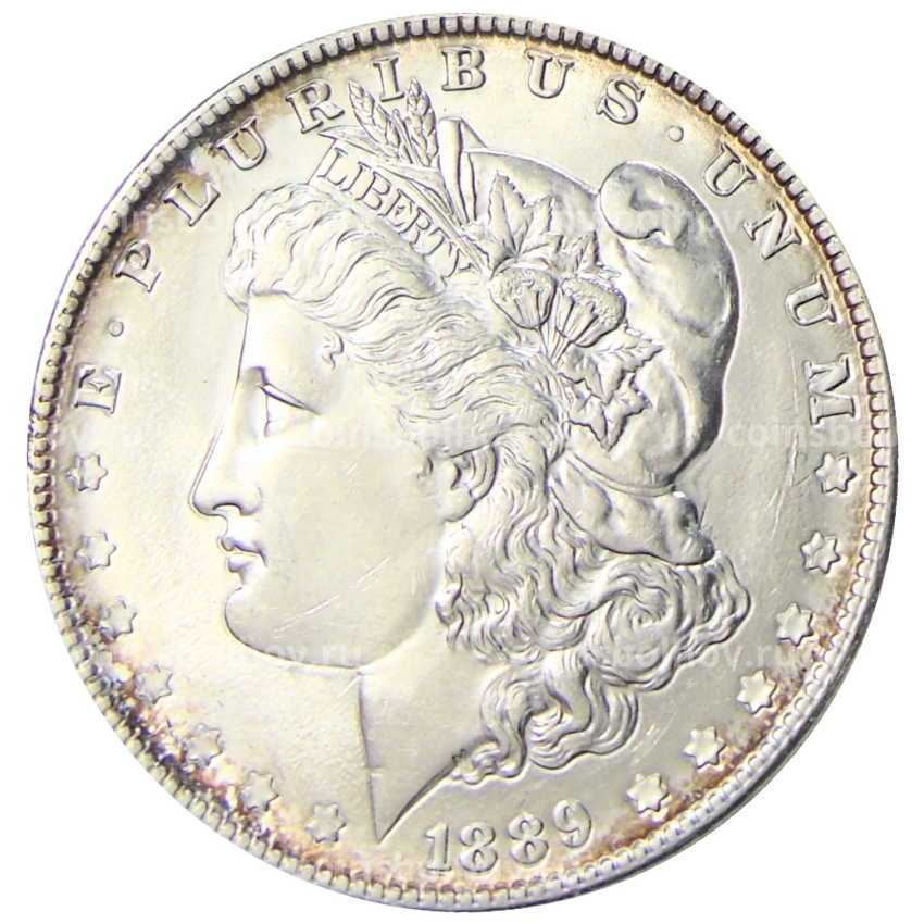 Монета 1 доллар 1889 года США «Доллар Моргана»