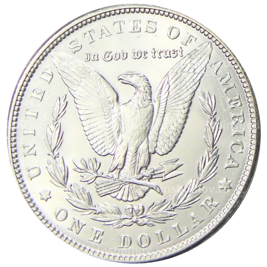 Монета 1 доллар 1889 года США «Доллар Моргана» (вид 2)