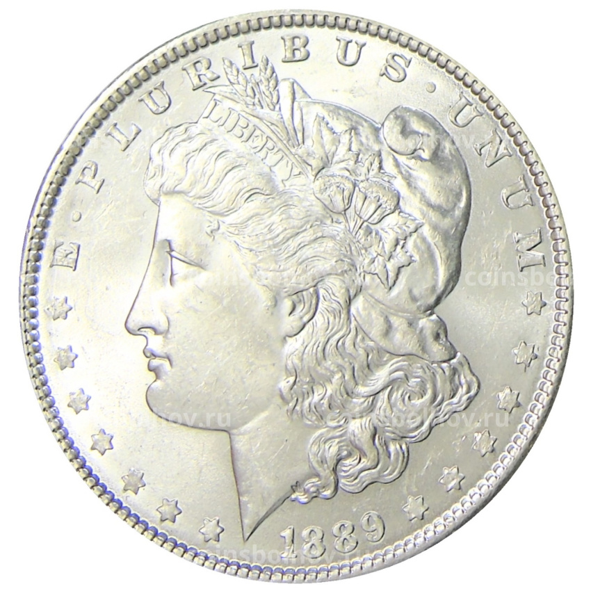 Монета 1 доллар 1889 года США «Доллар Моргана»