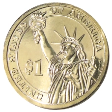 Монета 1 доллар 2009 года P США «Джеймс Полк 11-й президент США» (реверс)