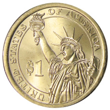 Монета 1 доллар 2014 года P США «Калвин Кулидж 30-й президент США» (реверс)