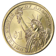 Монета 1 доллар 2014 года P США «Калвин Кулидж 30-й президент США» (реверс)