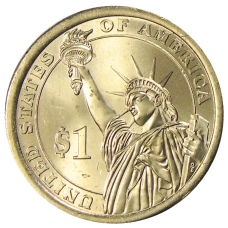 Монета 1 доллар 2014 года P США «Калвин Кулидж 30-й президент США» (реверс)