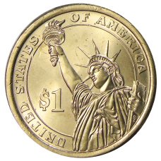 Монета 1 доллар 2014 года P США «Калвин Кулидж 30-й президент США» (реверс)