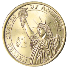 Монета 1 доллар 2014 года P США «Калвин Кулидж 30-й президент США» (реверс)