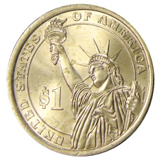 Монета 1 доллар 2014 года P США «Калвин Кулидж 30-й президент США» (реверс)