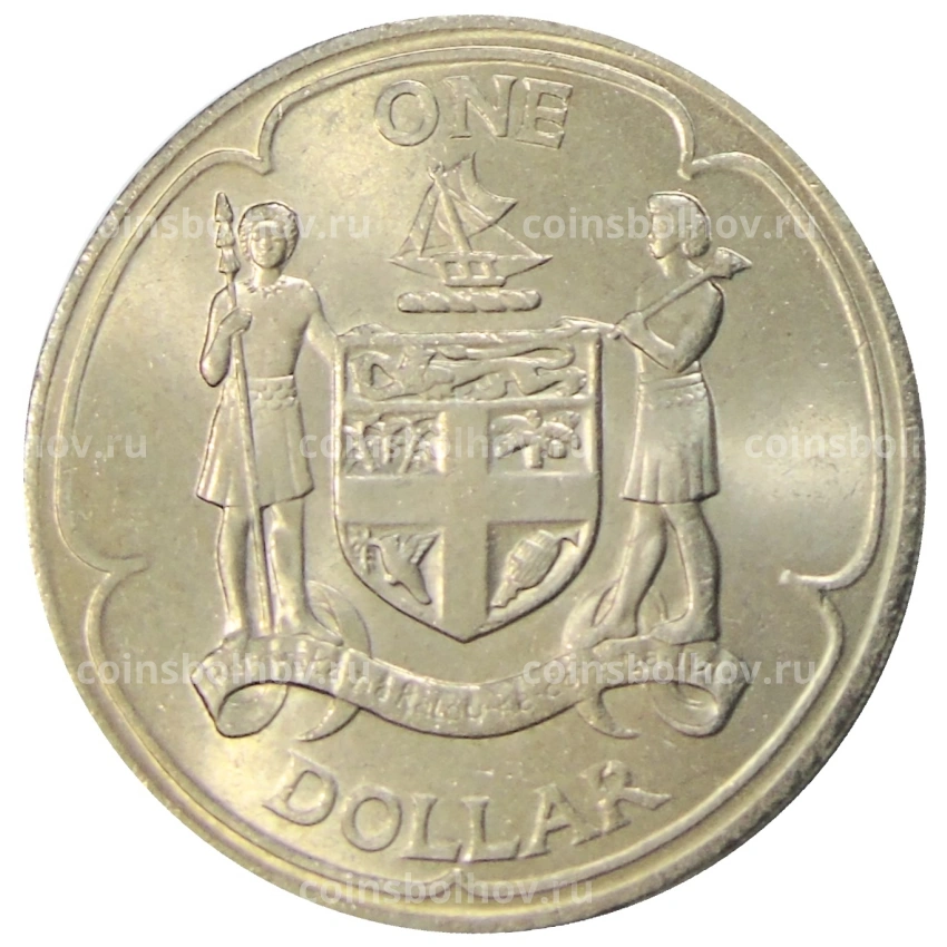 Монета 1 доллар 1969 года Фиджи
