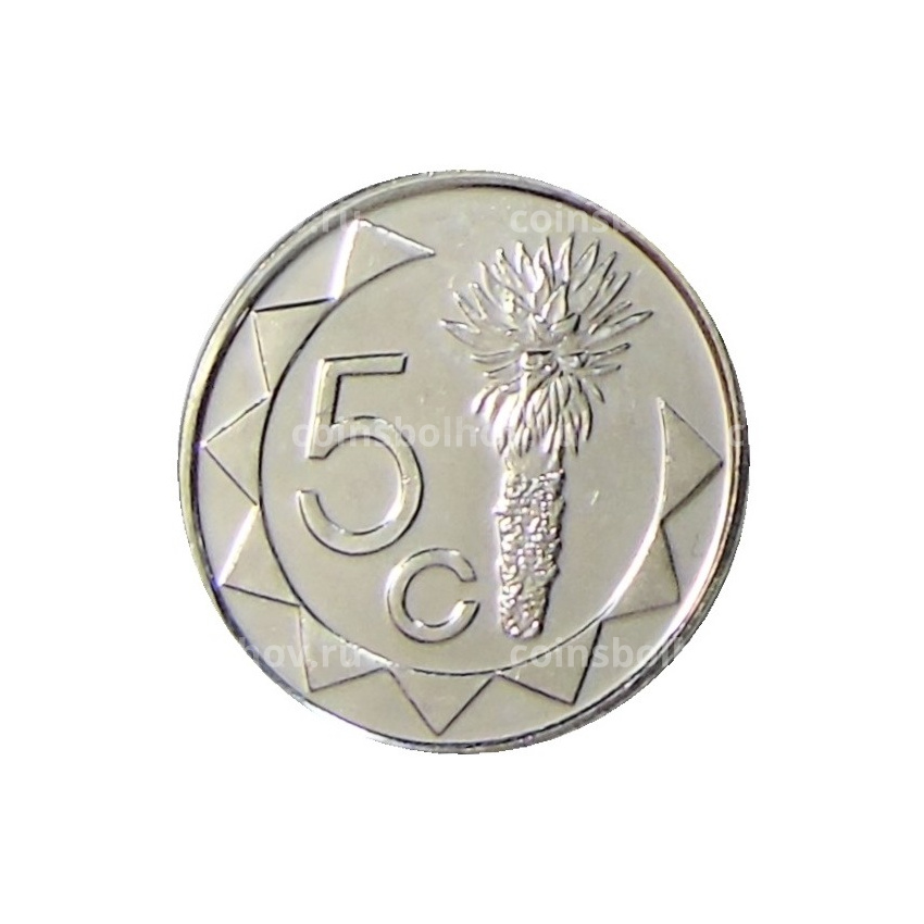 Монета 5 центов 2015 года Намибия (вид 2)