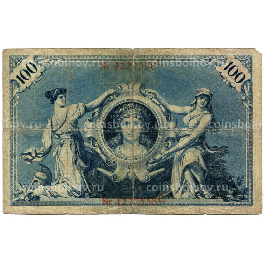 Банкнота 100 марок 1903 года Германия (вид 2)