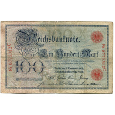 Банкнота 100 марок 1905 года Германия