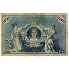 Банкнота 100 марок 1903 года Германия (вид 2)