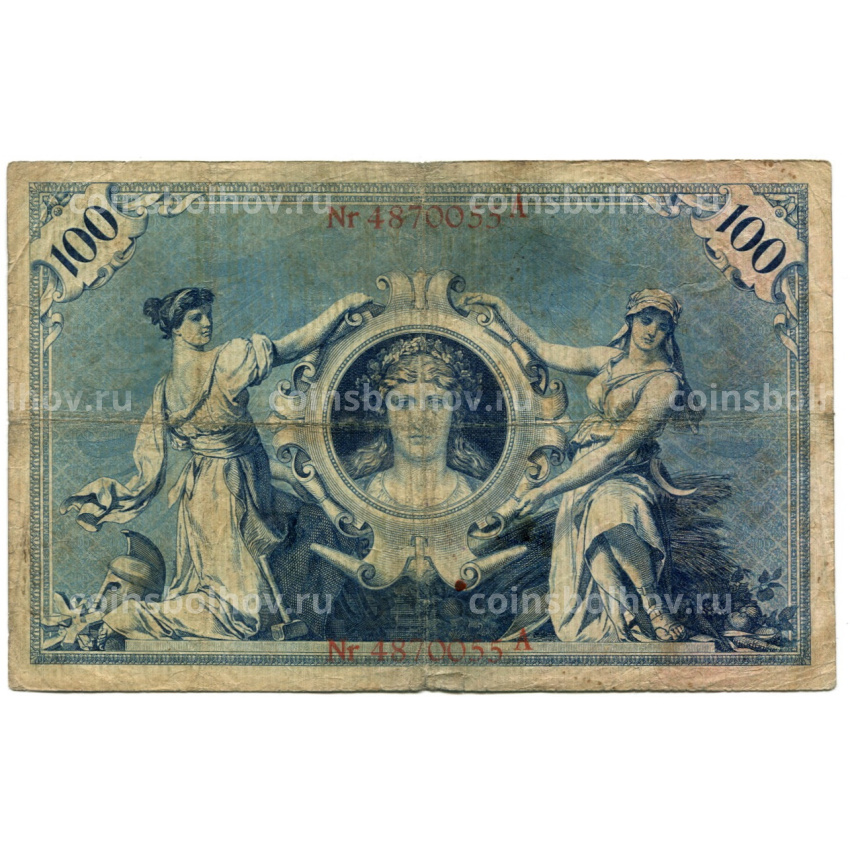 Банкнота 100 марок 1903 года Германия (вид 2)