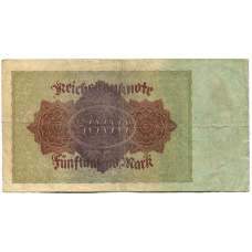 Банкнота 5000 марок 1922 года Германия (вид 2)
