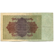 Банкнота 5000 марок 1922 года Германия (вид 2)