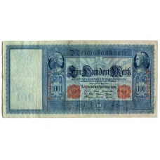 Банкнота 100 марок 1910 года Германия
