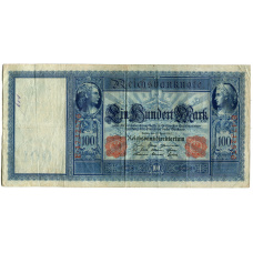 Банкнота 100 марок 1910 года Германия