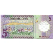Банкнота 5 риалов 2024 года Саудовская Аравия (вид 2)