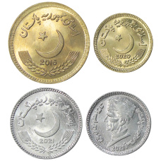 Набор монет Пакистан (аверс)