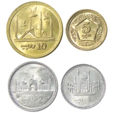 Набор монет Пакистан (реверс)