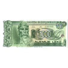 Банкнота 1000 лек 1994 года Албания