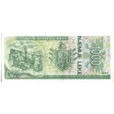 Банкнота 1000 лек 1994 года Албания (вид 2)