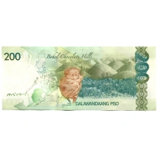 Банкнота 200 песо 2001 (2017) года Филиппины (вид 2)