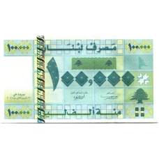 Банкнота 100000 ливров 2004 года Ливан (вид 2)