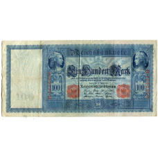 Банкнота 100 марок 1910 года Германия
