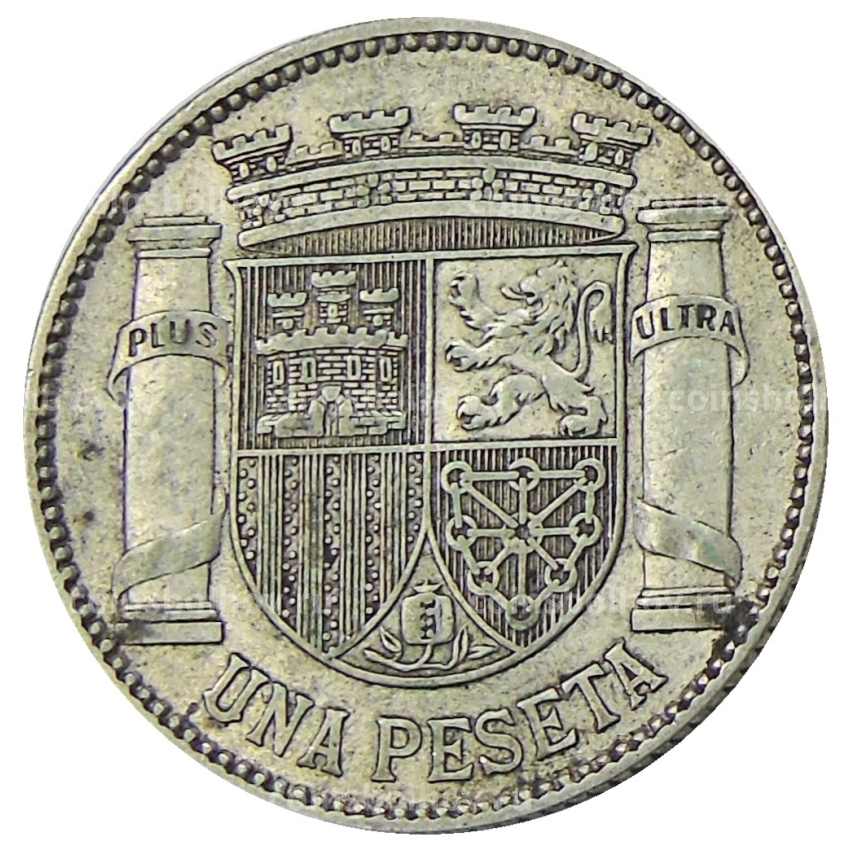 Монета 1 песета 1933 года Испания (вид 2)