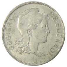Монета 2 песеты 1937 года Испания (Эускади) (реверс)