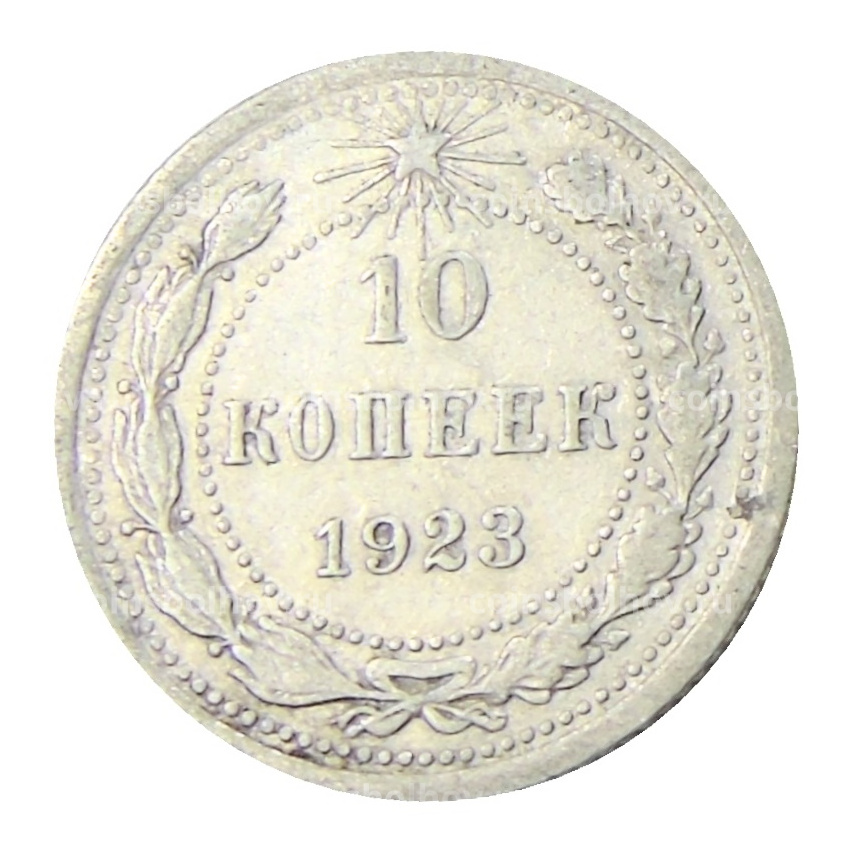 Монета 10 копеек 1923 года