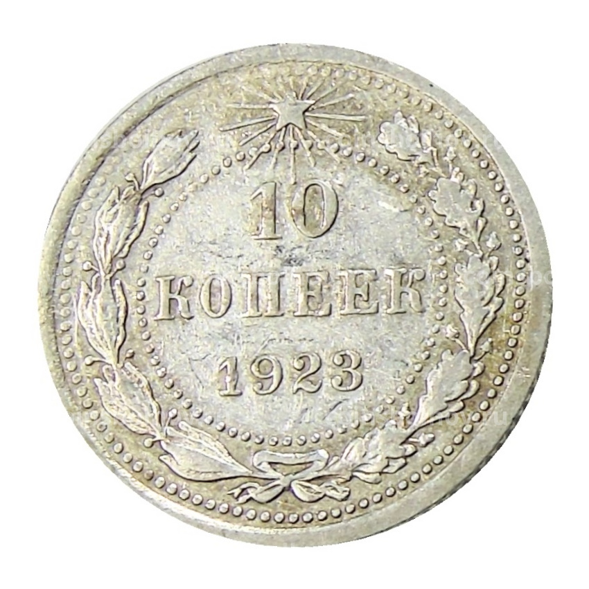 Монета 10 копеек 1923 года