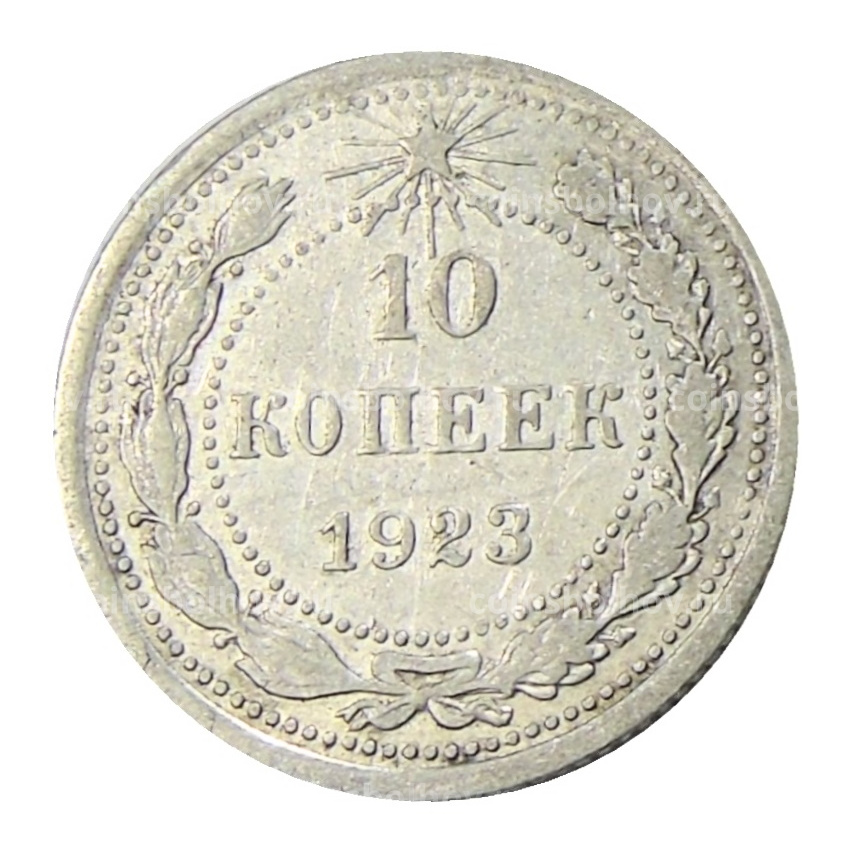 Монета 10 копеек 1923 года