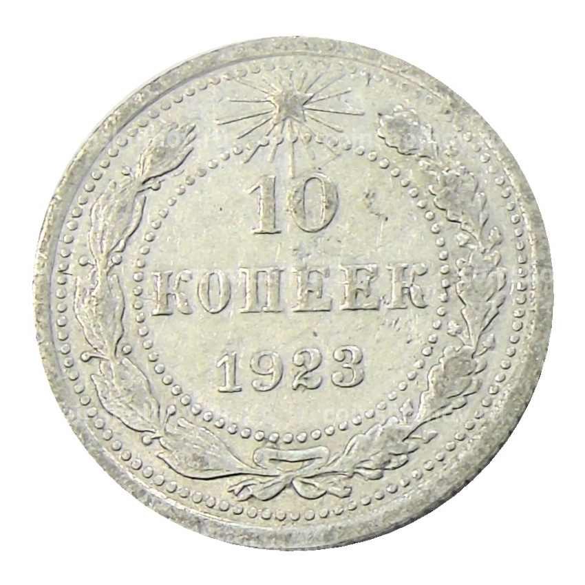 Монета 10 копеек 1923 года