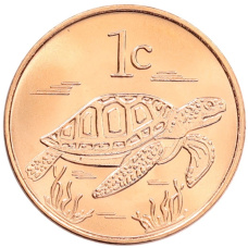 Монета 1 цент 2017 года Токелау (аверс)