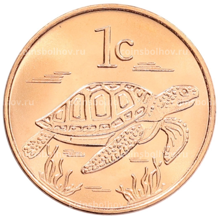 Монета 1 цент 2017 года Токелау