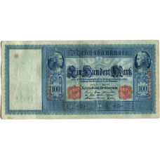 Банкнота 100 марок 1910 года Германия