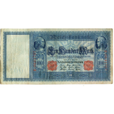 Банкнота 100 марок 1910 года Германия