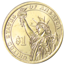 Монета 1 доллар 2014 года D США «31-й президент США Герберт Гувер» (реверс)