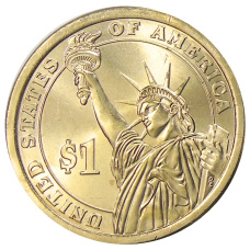 Монета 1 доллар 2015 года D США «33-й президент США Гарри Труман» (реверс)