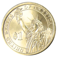 Монета 1 доллар 2015 года D США «33-й президент США Гарри Труман» (реверс)