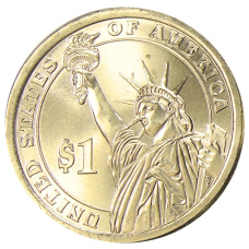 Монета 1 доллар 2015 года D США «33-й президент США Гарри Труман» (реверс)