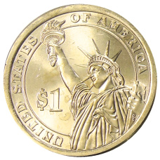 Монета 1 доллар 2015 года D США «33-й президент США Гарри Труман» (реверс)